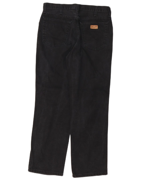 Wrangler Vaqueros rectos Ohio para hombre W33 L30 Algodón negro