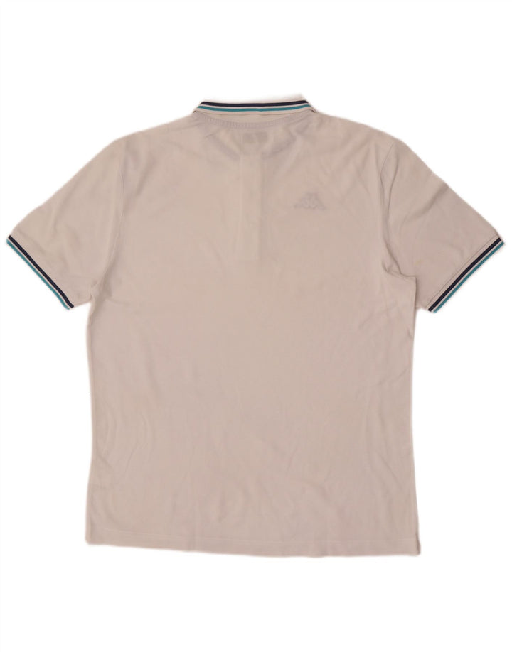 Kappa Polo Hombre XL Blanco
