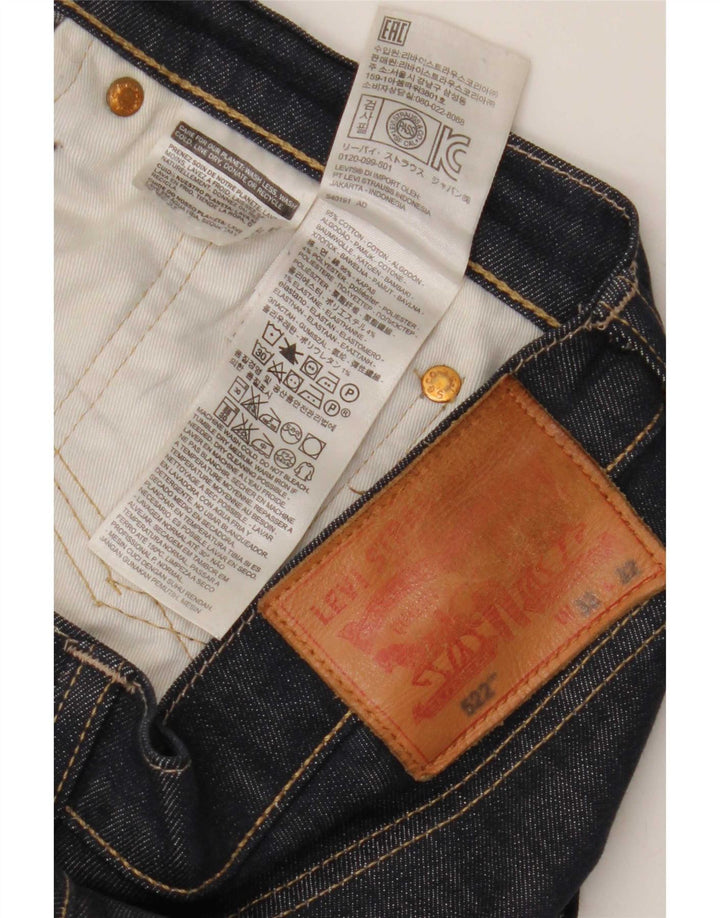 Levi's Jeans rectos 522 para hombre W32 L32 Algodón azul marino