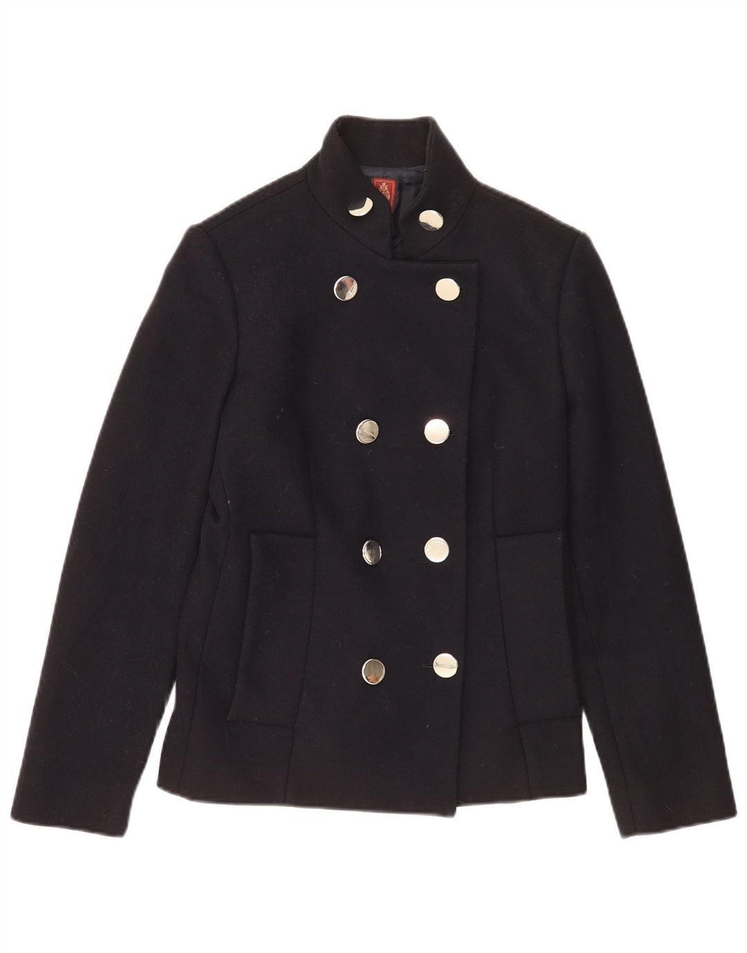 Chaquetón Mujer Dondup IT 44 Lana Azul Marino Medio