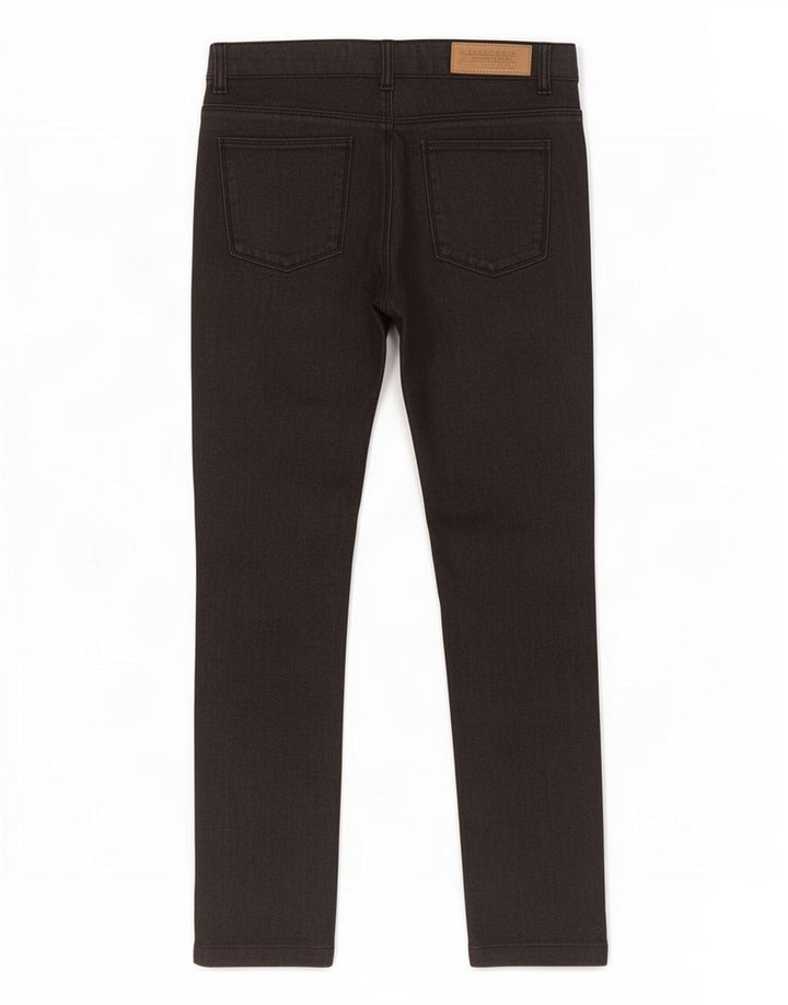 Zara Jeans Rectos Mujer EU 40 Medium W30 L30 Algodón Negro