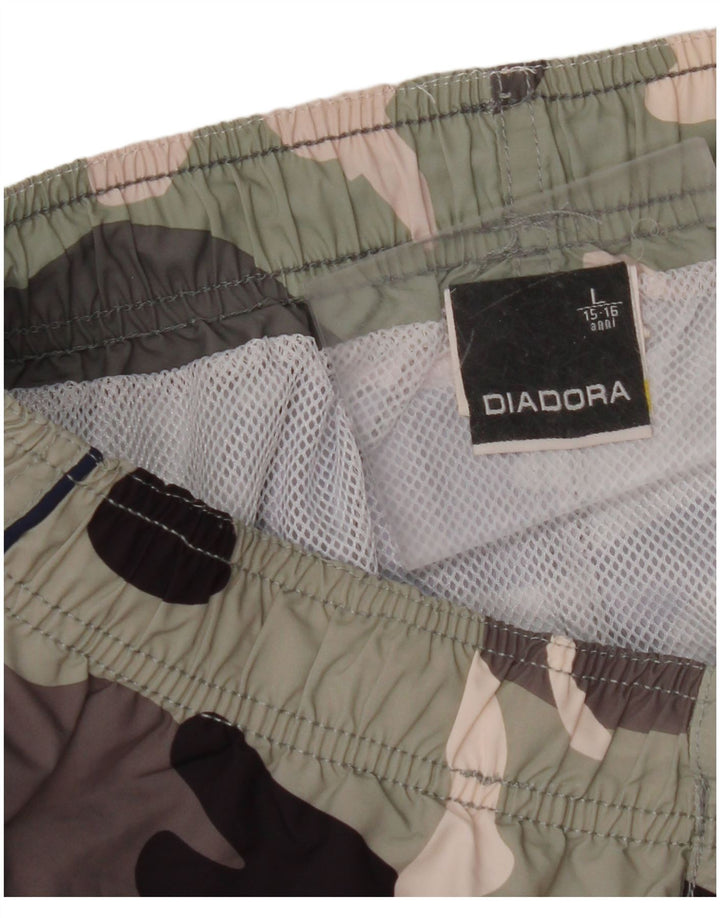 DIADORA Bañador Corto Niño 15-16 Años Grande Multicolor Camuflaje