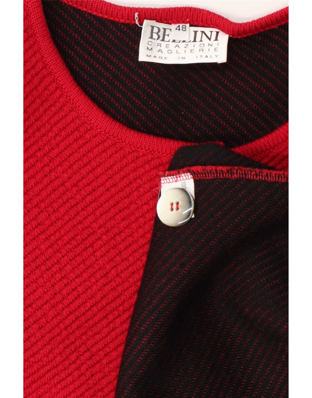 Bellini Cárdigan Mujer IT 48 XL Lana Roja
