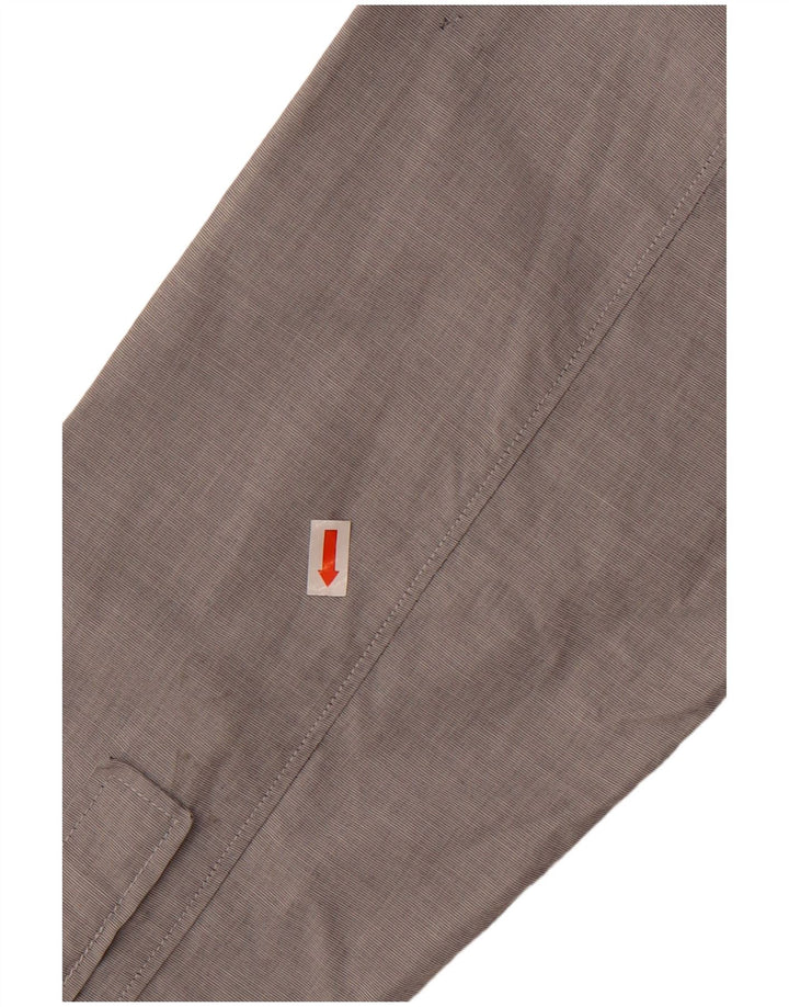 Camisa G-Star Hombre Grande Gris Algodón