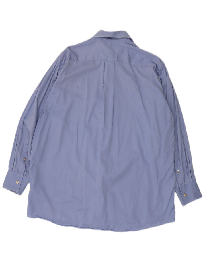 Michael Kors Camisa para hombre Talla 16 1/2 Grande Algodón azul