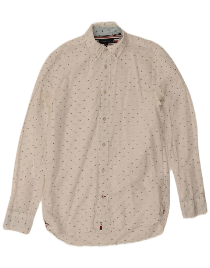Camisa Tommy Hilfiger Hombre Small White Spotted Cotton