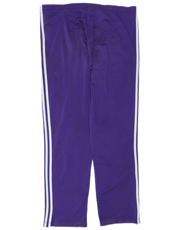 Pantalones de chándal ADIDAS para hombre, poliéster morado grande