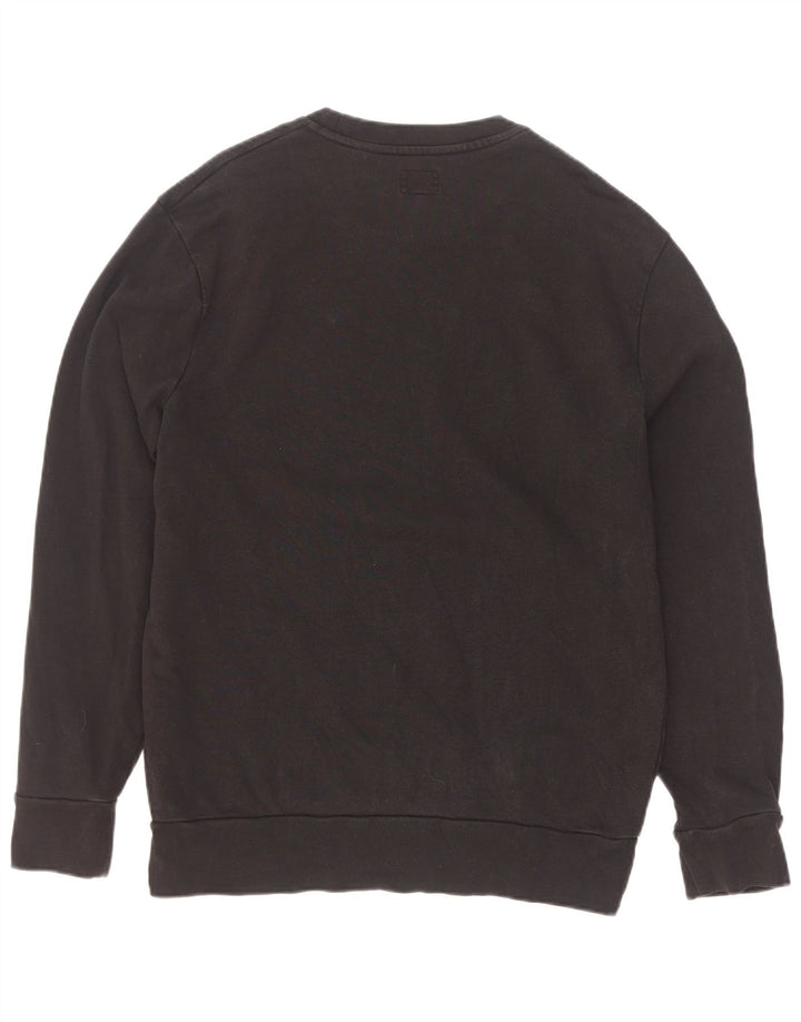 Levi's Hombre Sudadera Gráfica Jumper Algodón Negro Mediano