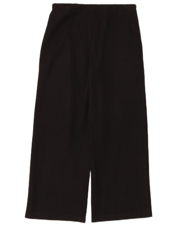 Hobbs Pantalones anchos de cintura alta para mujer UK 12 Medium W34 L30 Negro