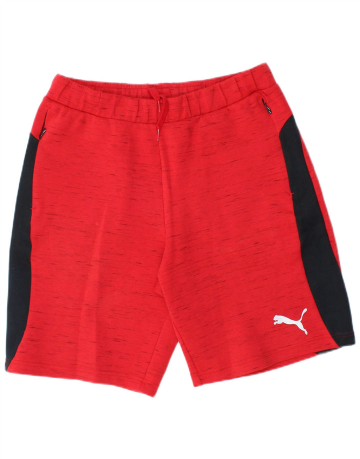Pantalones cortos deportivos Puma para hombre color rojo medio