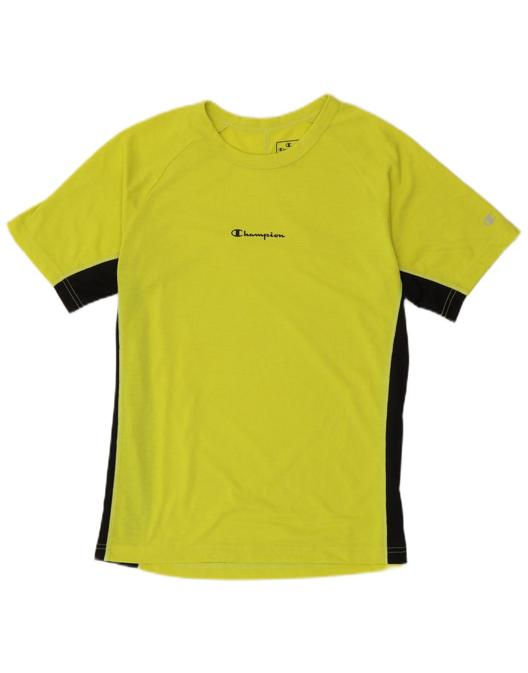 Champion Camiseta para hombre Top Medium Green Colorblock