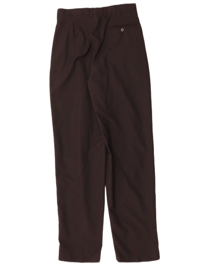GIAN MARCO VENTURI Pantalón de traje con pinzas para hombre W30 L35 Negro