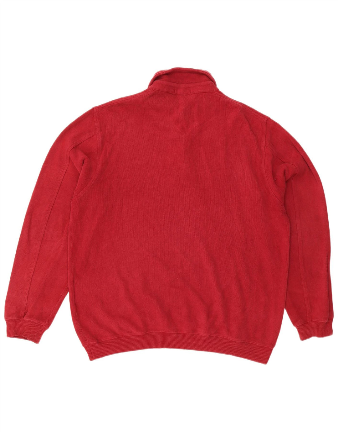 Gant Jersey De Cuello Polo Para Hombre Jersey De Algodón Rojo Medio
