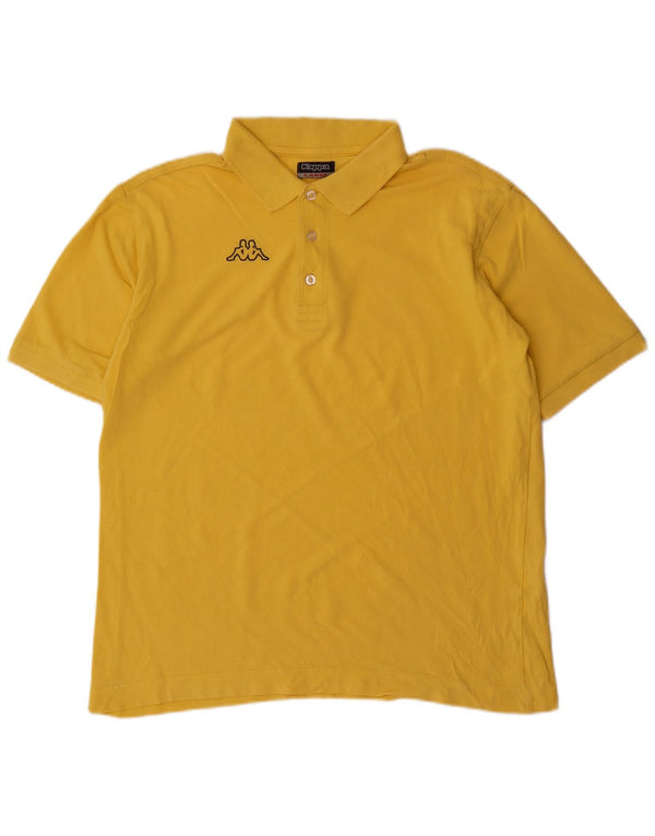 Polo Kappa Hombre Grande Amarillo