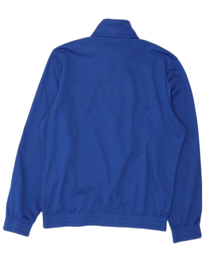 Lotto Hombre Sudadera Con Cuello Y Cremallera Gráfica Jersey Jersey Azul Medio Poliéster