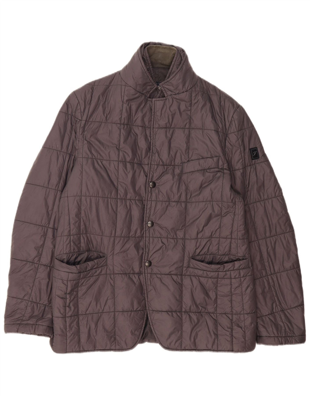 Fay Chaqueta acolchada para hombre UK 40 Large Gris Poliamida