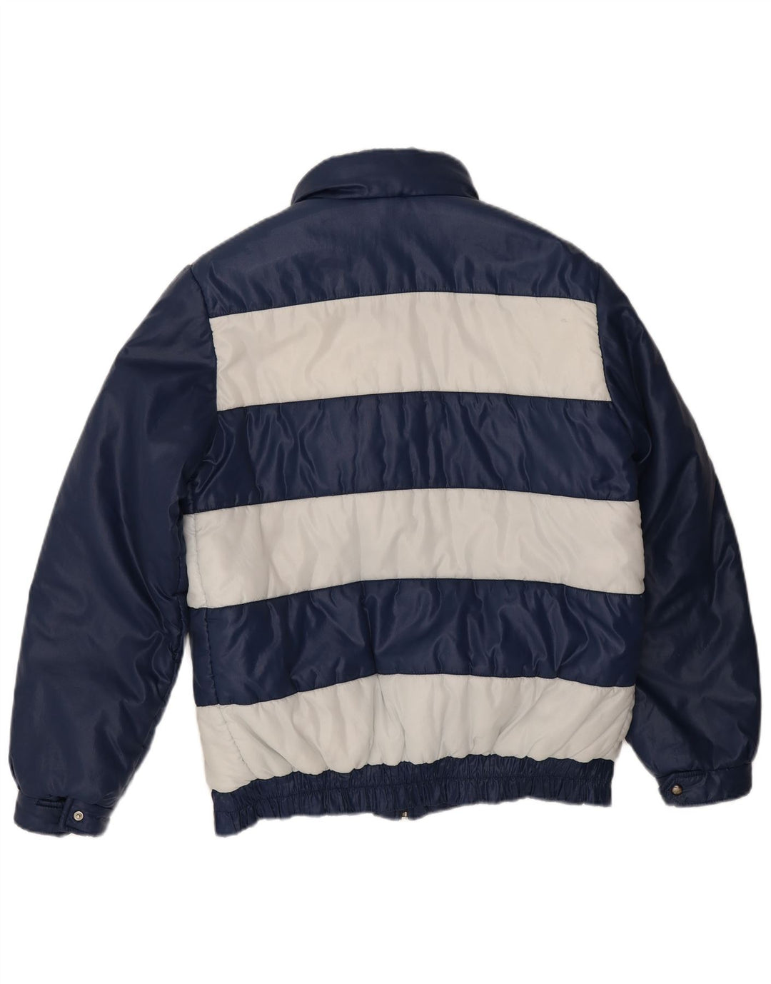 Eliana Chaqueta acolchada para hombre UK 40 Large Azul marino a rayas