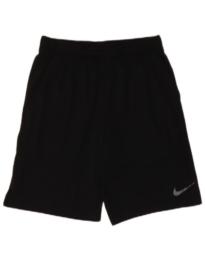 Nike Dri Fit - Pantalones cortos deportivos para hombre (poliéster), color negro