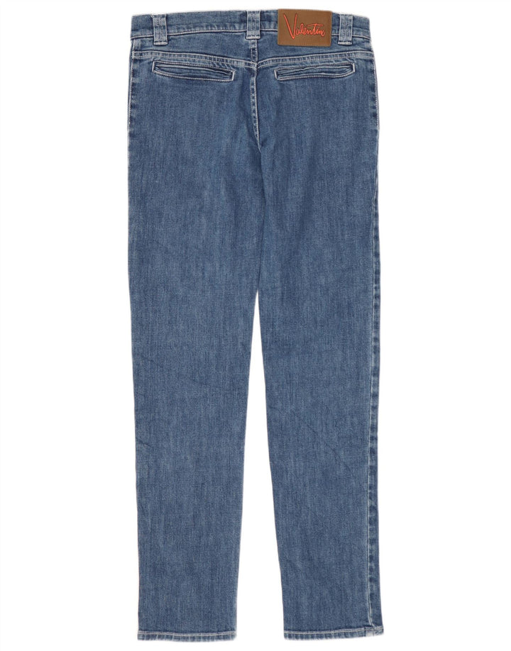 Valentino Jeans ajustados para mujer IT 40 Small W28 L30 Azul