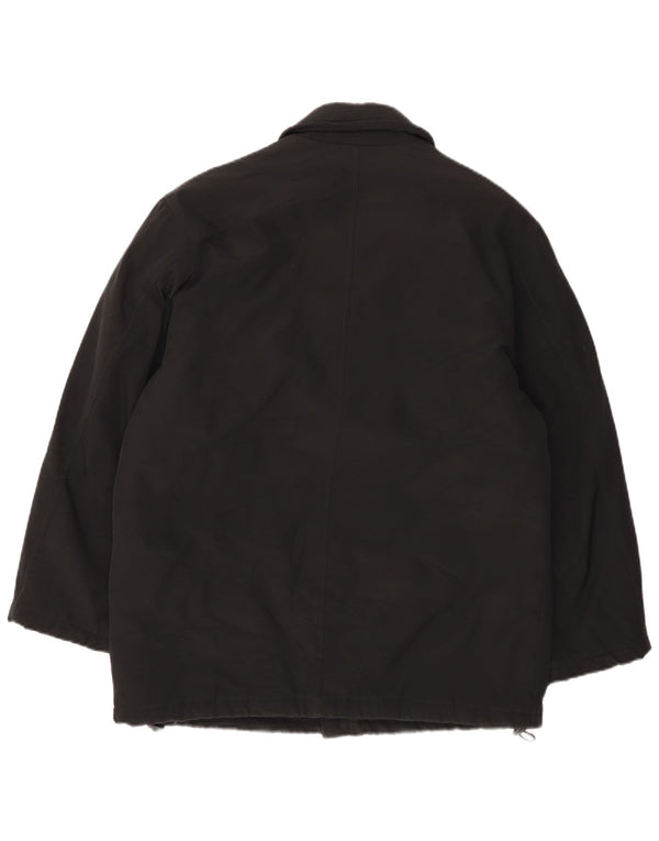 Chaqueta utilitaria de corte holgado para hombre Blue Side UK 36 Small Poliéster negro