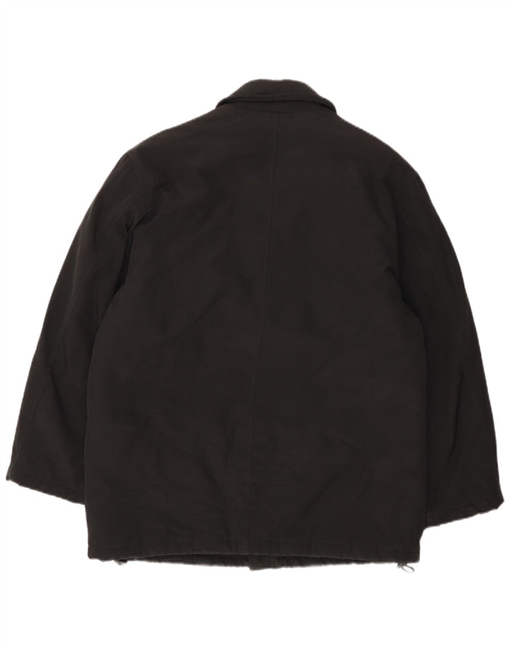 Chaqueta utilitaria de corte holgado para hombre Blue Side UK 36 Small Poliéster negro