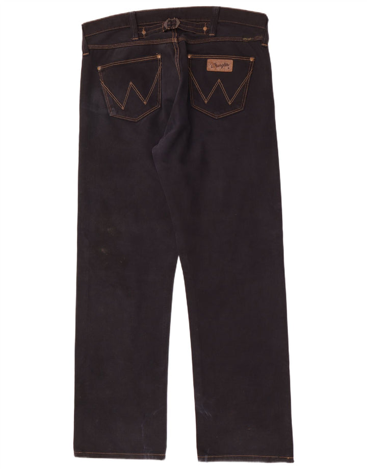Wrangler Vaqueros rectos Casey para hombre W36 L34 Algodón negro