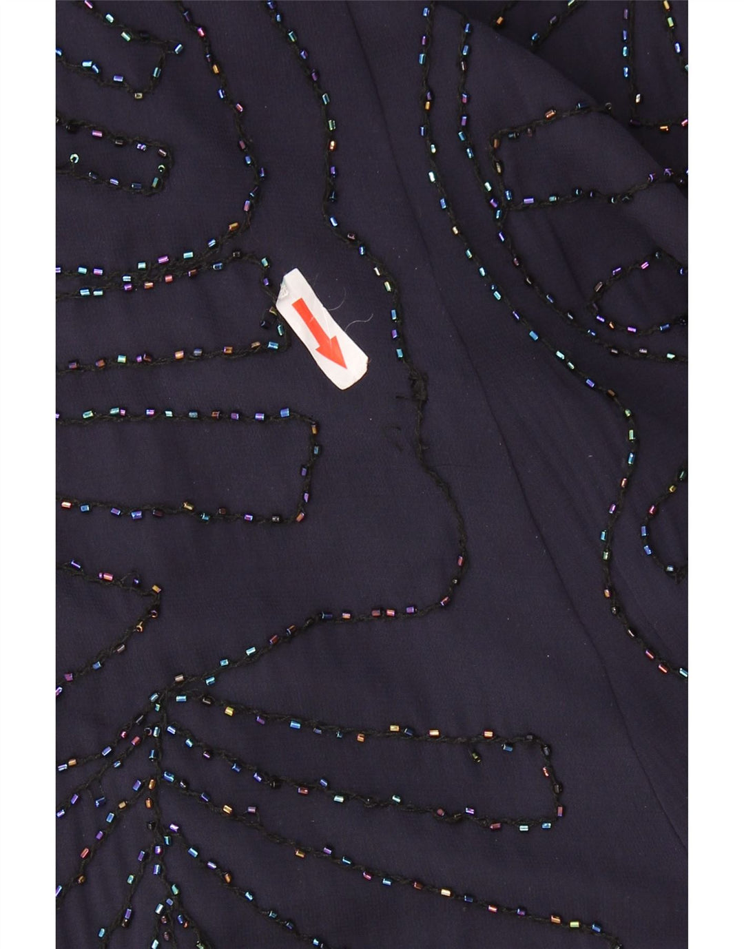 Marks & Spencer Vestido acampanado sin mangas para mujer UK 46 Poliéster morado grande