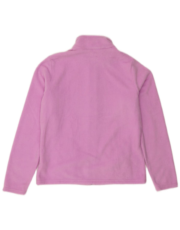 Chaqueta polar para mujer Marks & Spencer UK 42 Poliéster morado medio