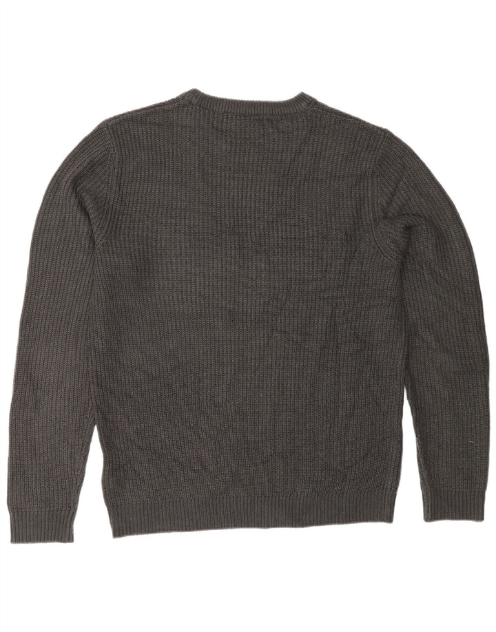 Jack & Jones Jersey De Cuello Redondo Para Hombre Acrílico Gris Grande