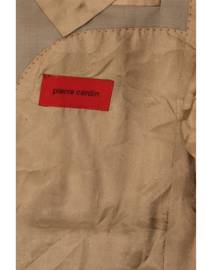 Pierre Cardin Chaqueta tipo blazer de 3 botones para hombre UK 40 Large Beige