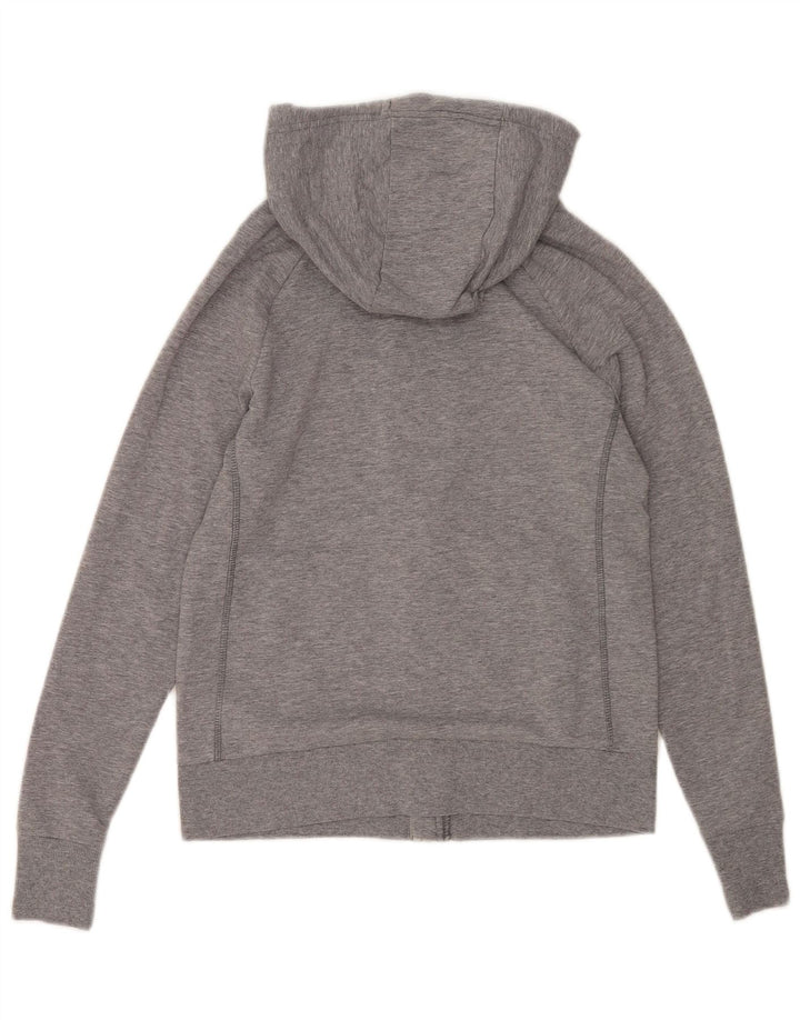 Marks & Spencer Suéter con capucha y cremallera para mujer Reino Unido 8 Pequeño gris moteado