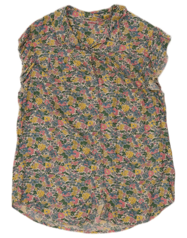 Cath Kidston Blusa camisera para mujer UK 44 Grande Multicolor Floral