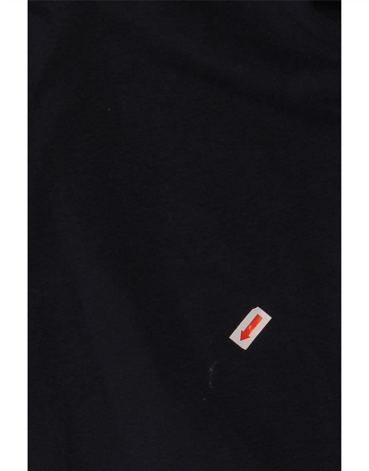 ELLESSE Hombre Pantalones De Chándal Joggers Small Azul Marino Colorblock