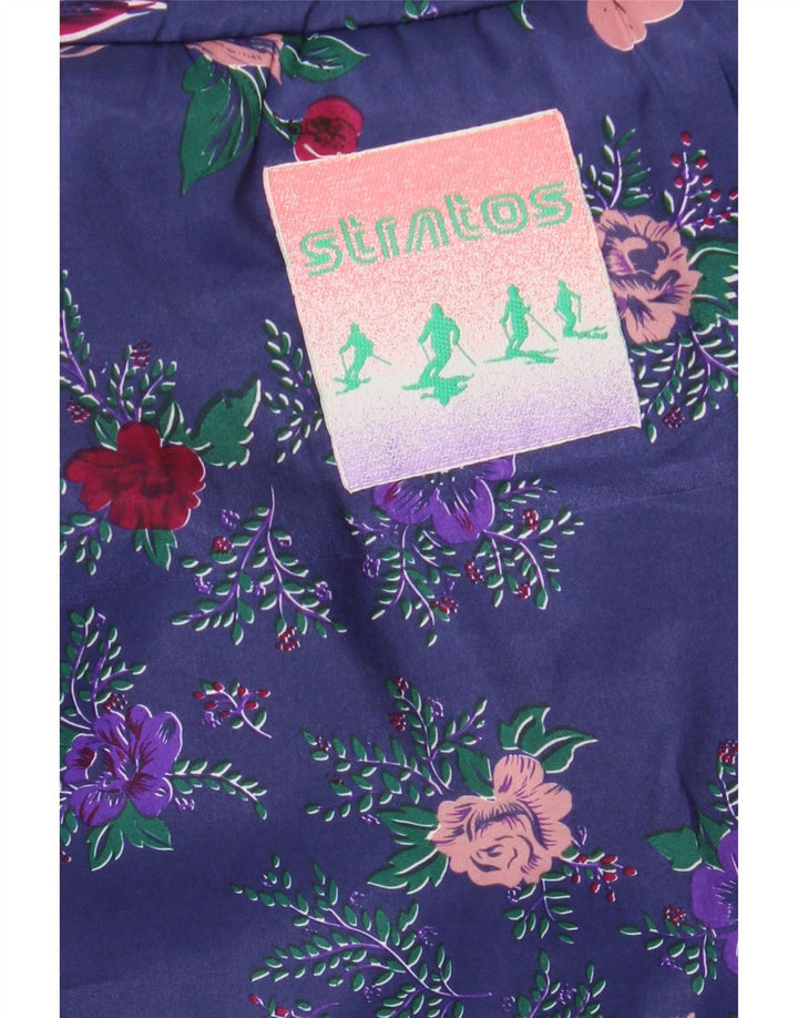 Stratos Chaqueta de esquí reversible de gran tamaño para mujer EU 44 XL Poliéster morado