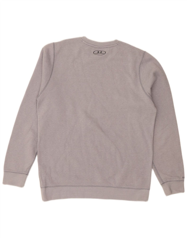 Under Armour Hombre Sudadera Jumper Algodón Gris Medio