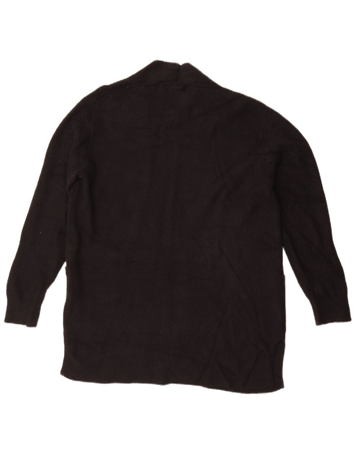 Marks & Spencer Suéter tipo cárdigan abierto de gran tamaño para mujer UK 44 Grande Negro