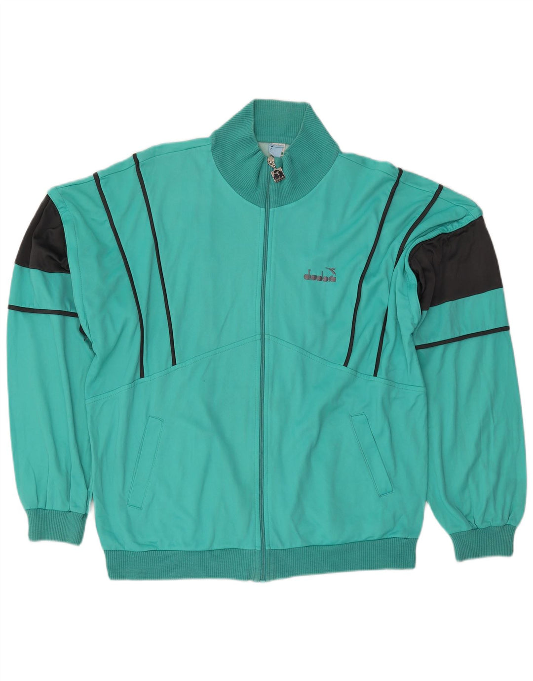 DIADORA Chaqueta de chándal para hombre IT 54 XL Turquesa Colorblock