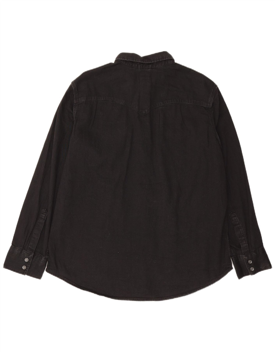 Levi's Camisa vaquera estándar para hombre XL Algodón negro