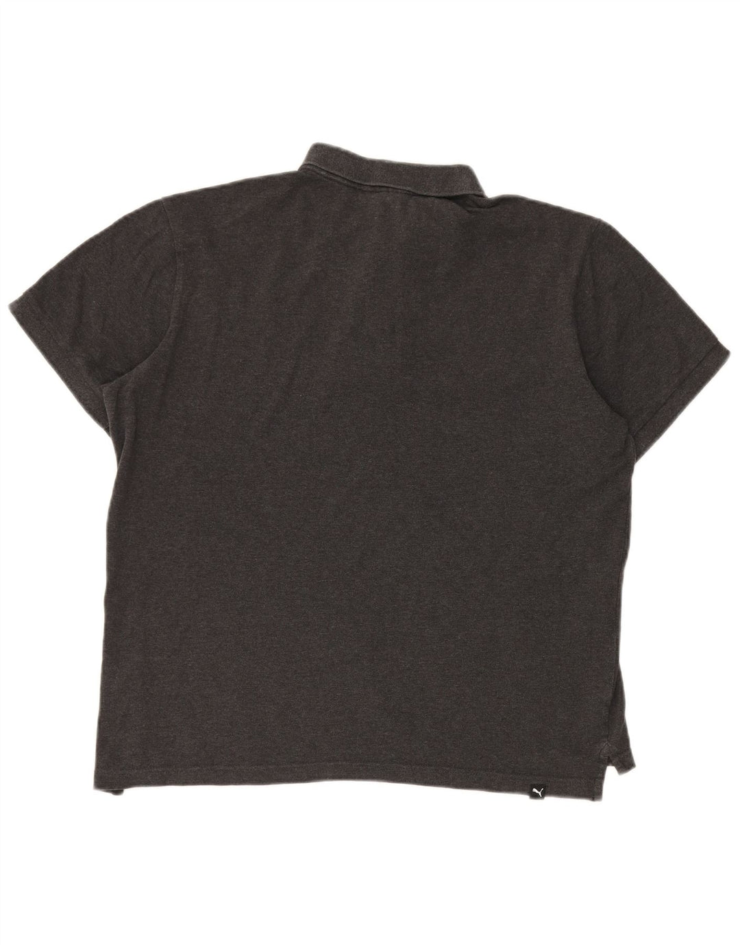 Puma Polo para hombre de algodón gris grande