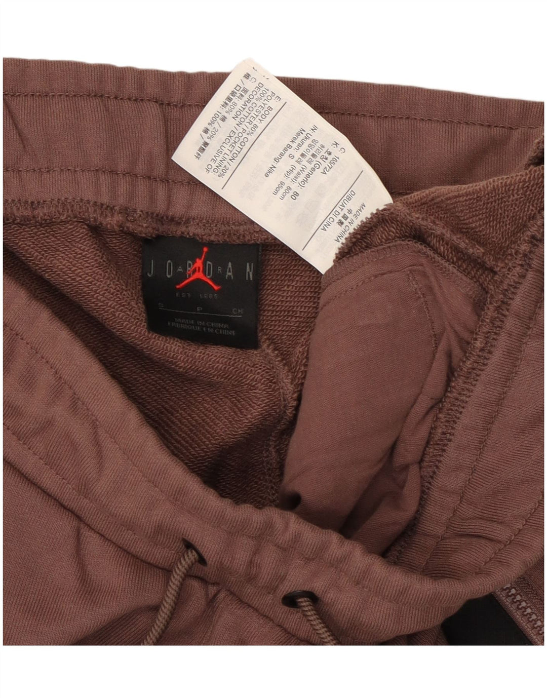 Jordan Pantalones de Chándal para Mujer Joggers UK 8 Small Brown