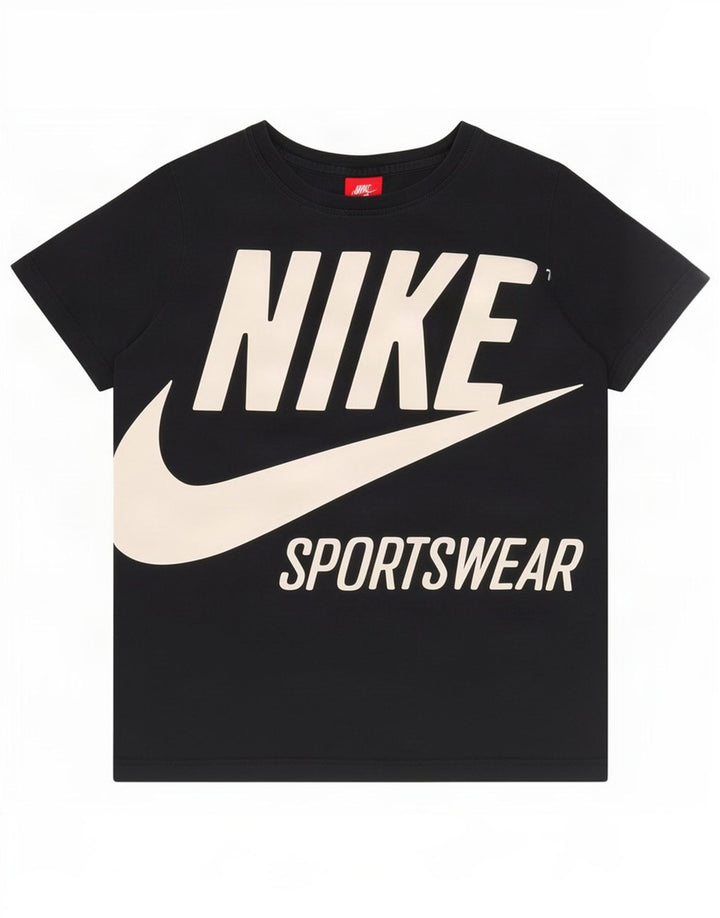 Nike - Camiseta gráfica para mujer, talla 40, talla M, color negro