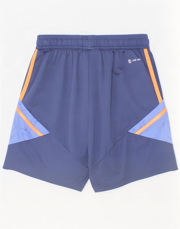 Adidas Pantalón corto deportivo Manchester United para niño 15-16 años Azul marino