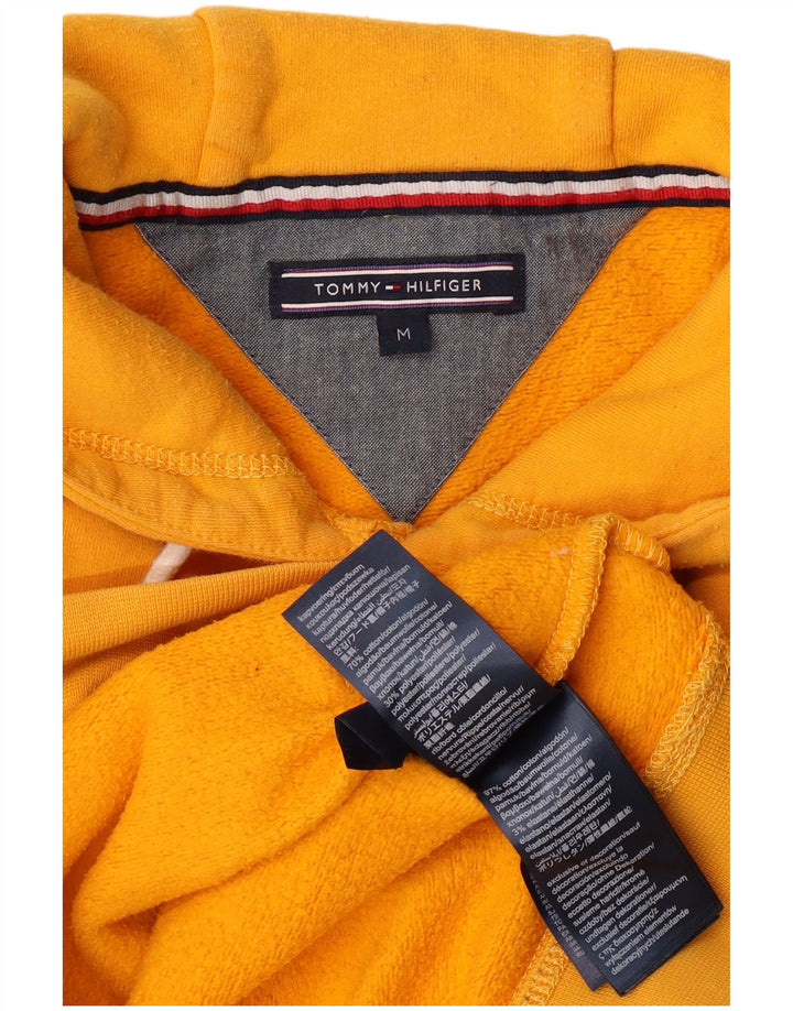 TOMMY HILFIGER Jersey con capucha gráfica para hombre Algodón amarillo medio