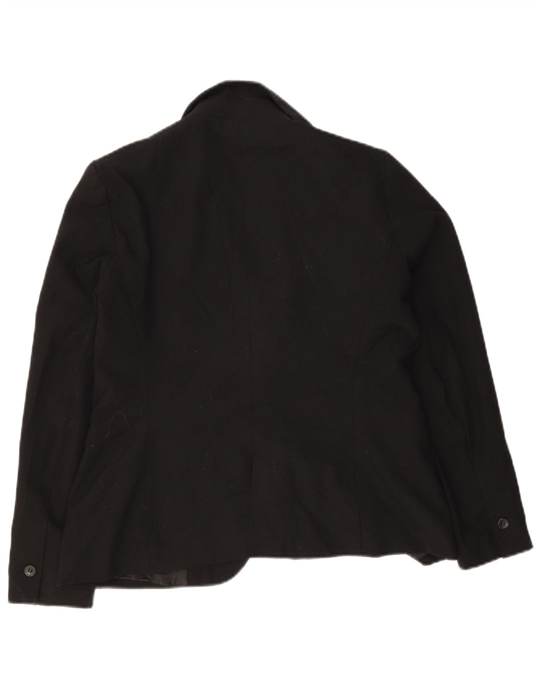 Zara Chaqueta Blazer De 1 Botón Para Mujer EU 42 Grande Negro