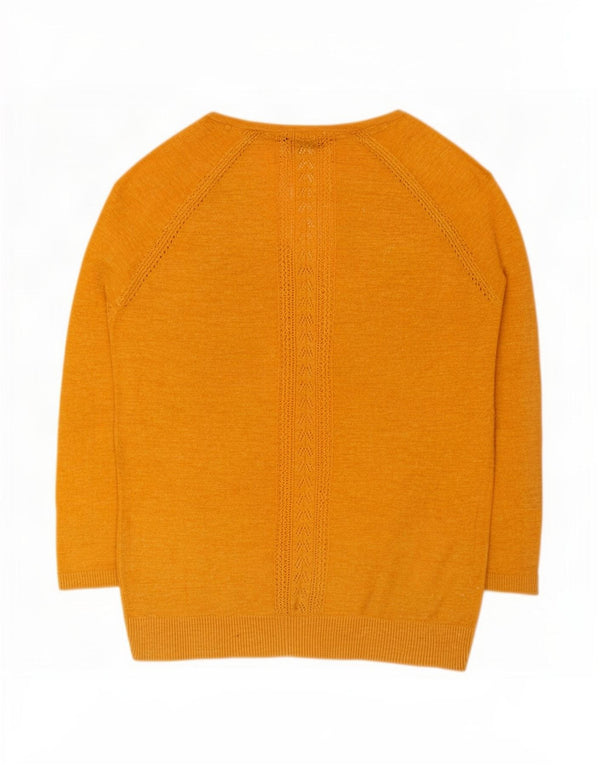Cárdigan para mujer Fat Face UK 6 XS Algodón amarillo