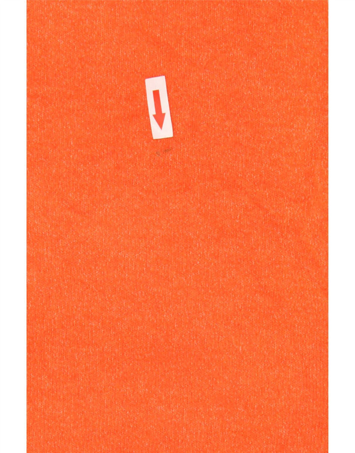 Marks & Spencer Camiseta extragrande para mujer UK 10 Small Naranja Poliéster