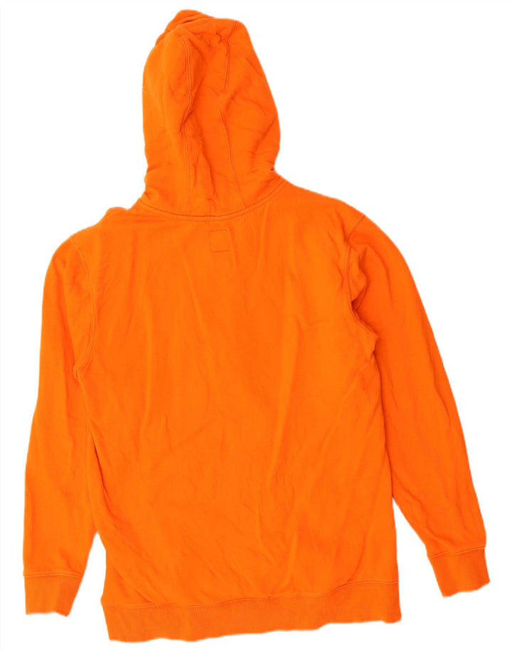 Vans Hombre Sudadera Con Capucha Gráfica Jersey De Algodón Naranja Medio