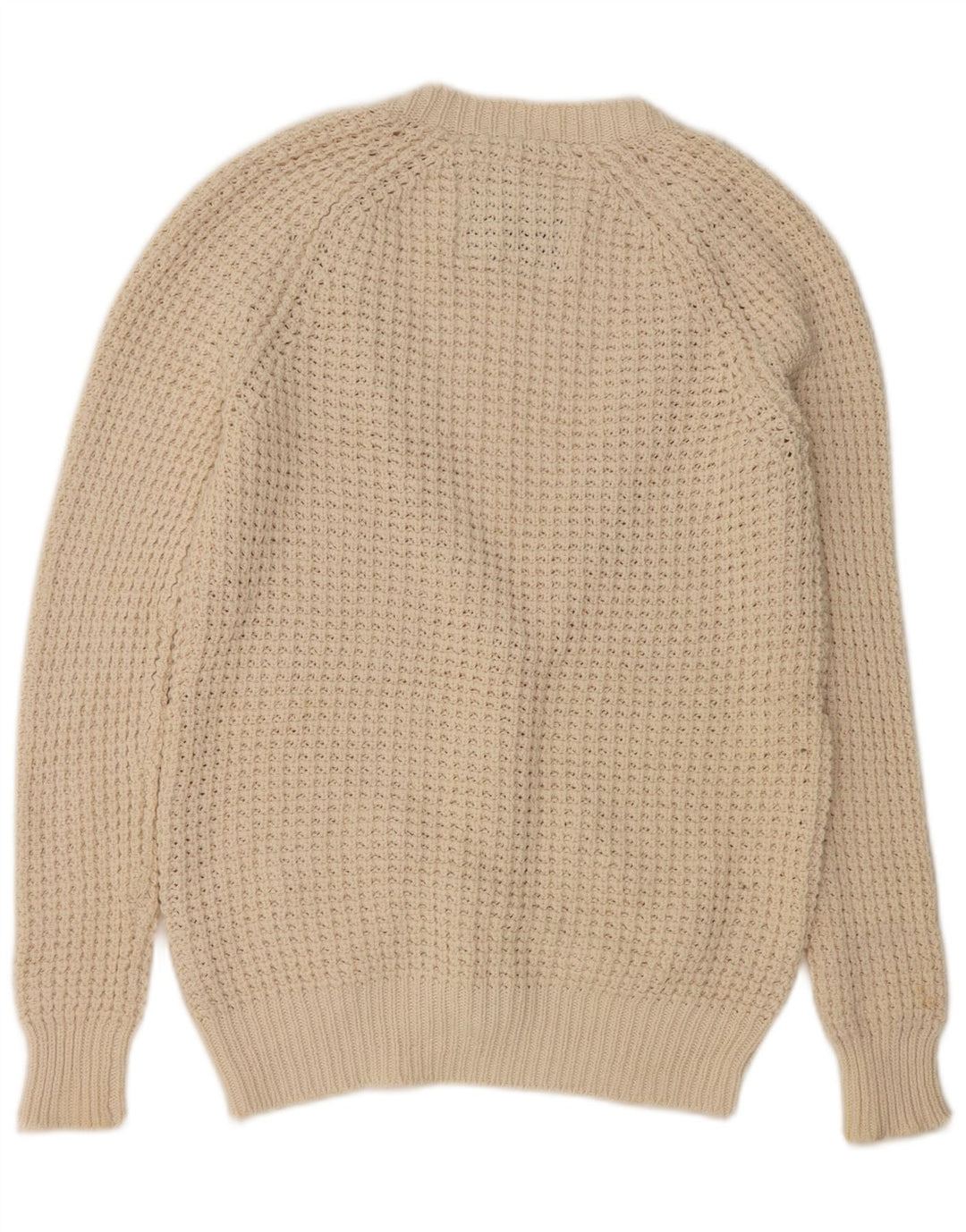 Jack Wills Suéter tipo cárdigan extragrande para mujer UK 10 Small Beige