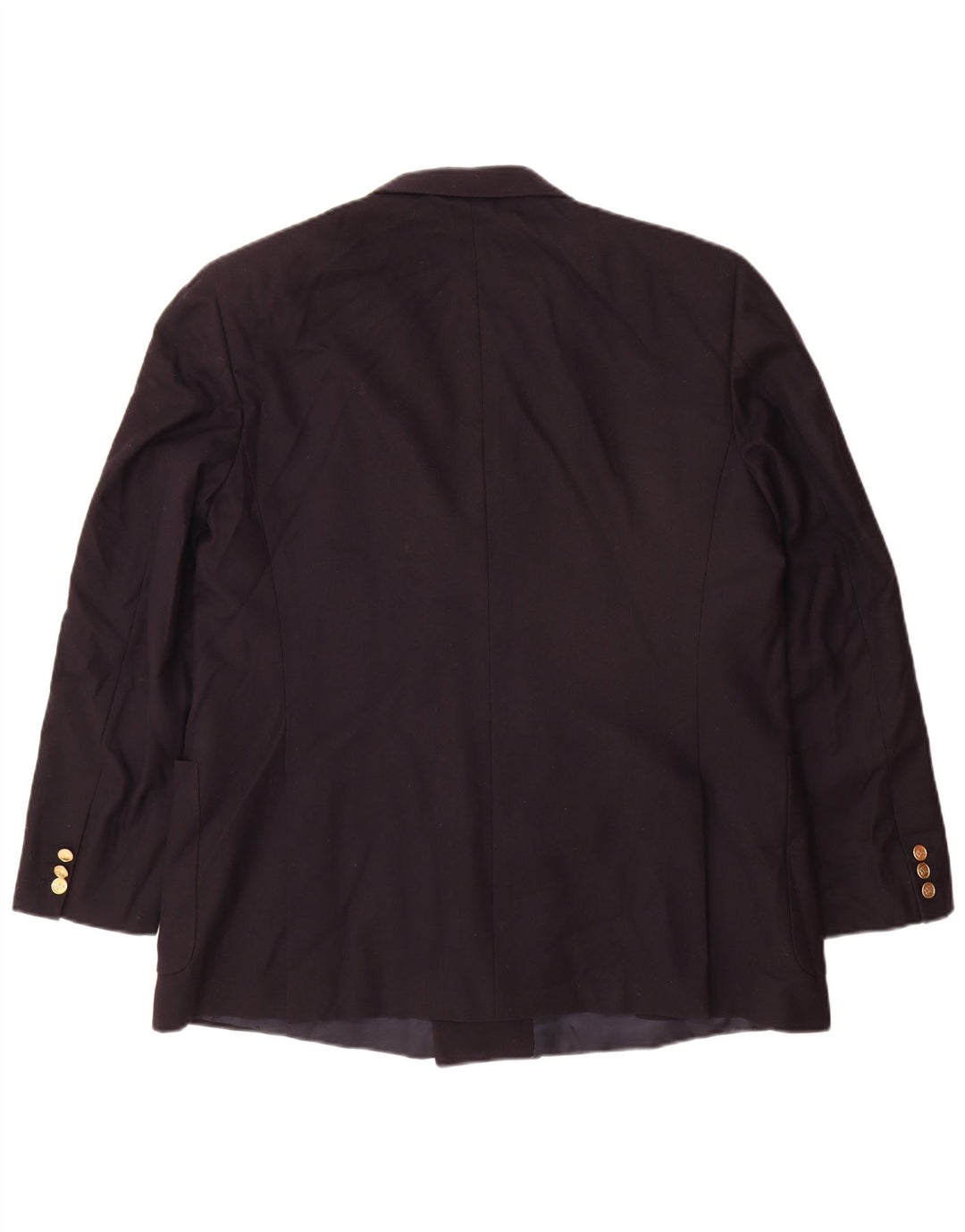 Burberrys Chaqueta tipo blazer con doble botonadura para hombre IT 56 XL Lana azul marino