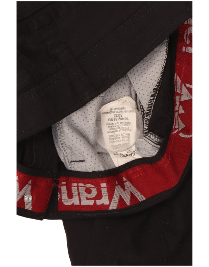 Wrangler Pantalón Cargo De Senderismo Recto Para Hombre W30 L32 Nylon Negro